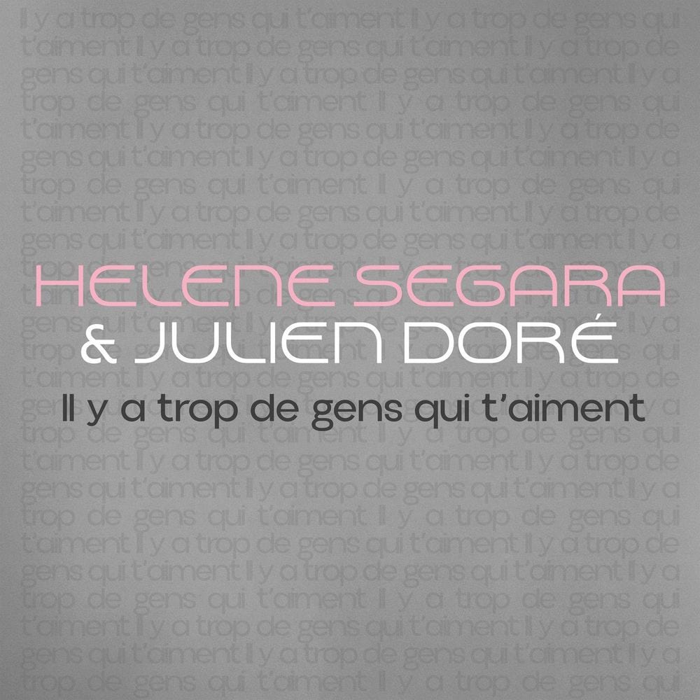 Il y a trop de gens qui t'aiment cover