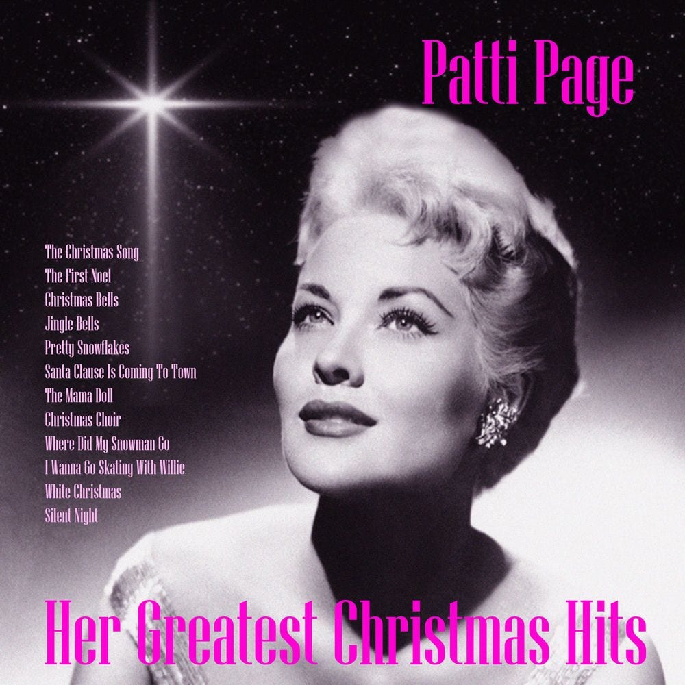 Patti Page's Greatest Christmas Hits cover