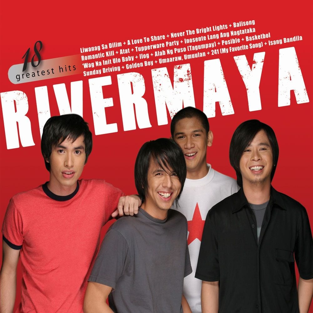 Rivermaya 18 Greatest Hits cover