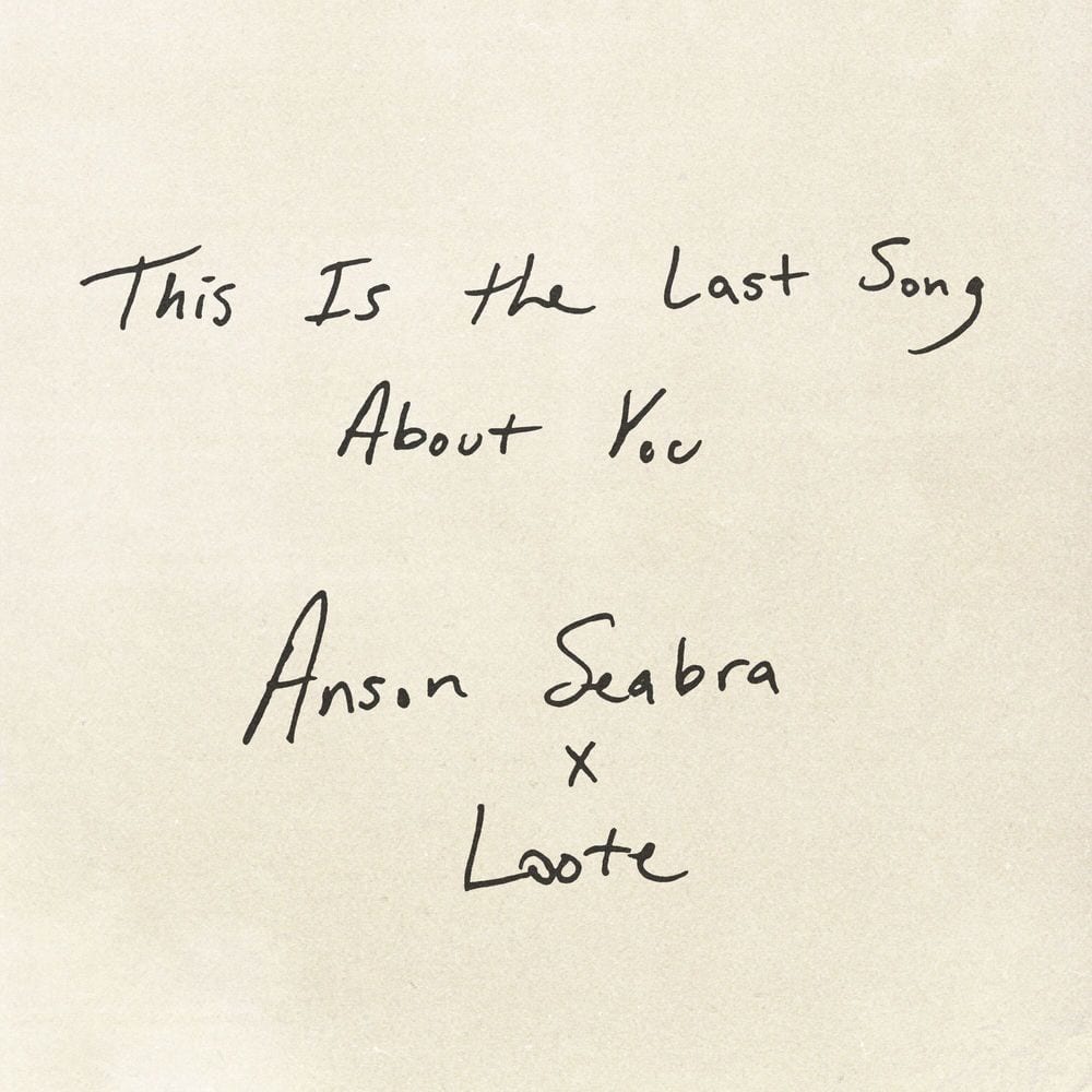 This Is the Last Song About You cover