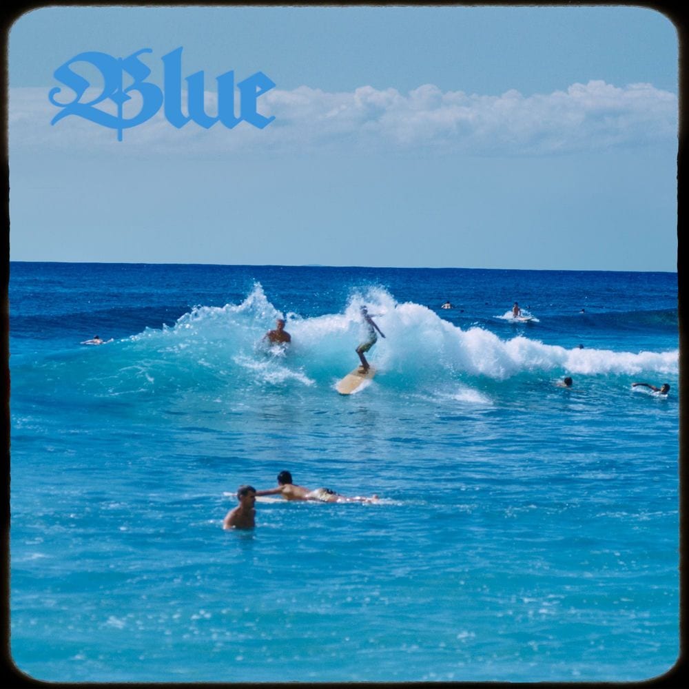 Blue cover