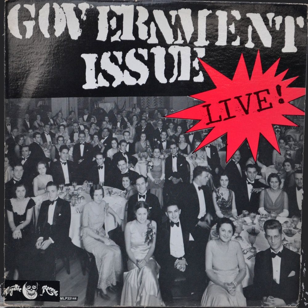 Government Issue Live! cover