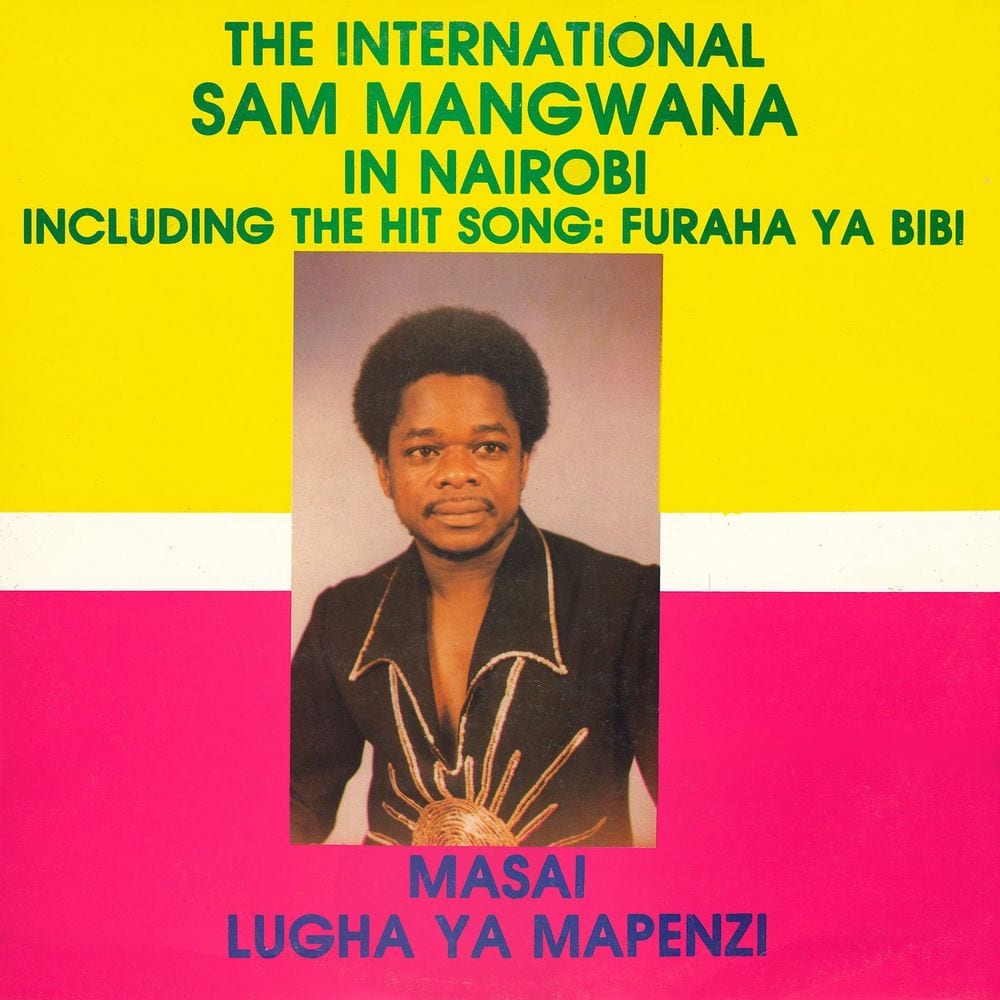 Sam Mangwana in Nairobi cover