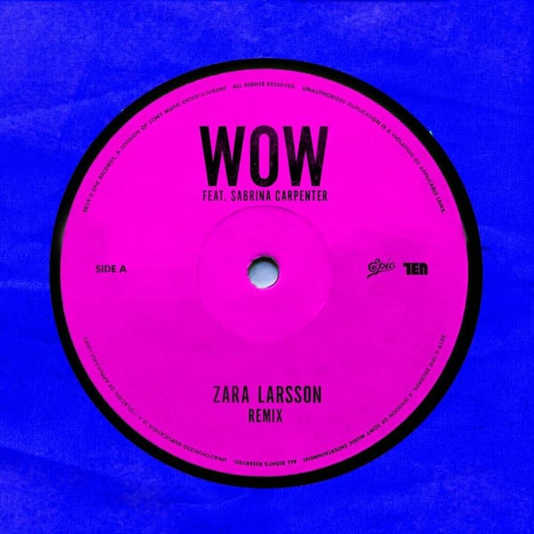 WOW (feat. Sabrina Carpenter) (Remix) cover