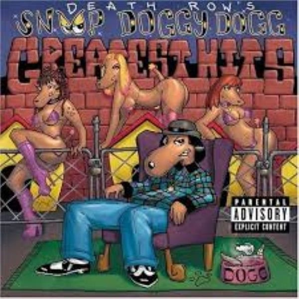 Death Row's Snoop Doggy Dogg Greatest Hits cover
