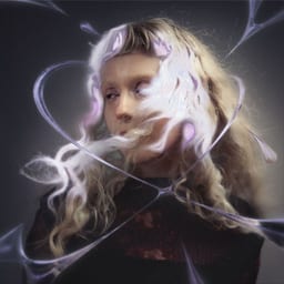 Fluorescent album cover