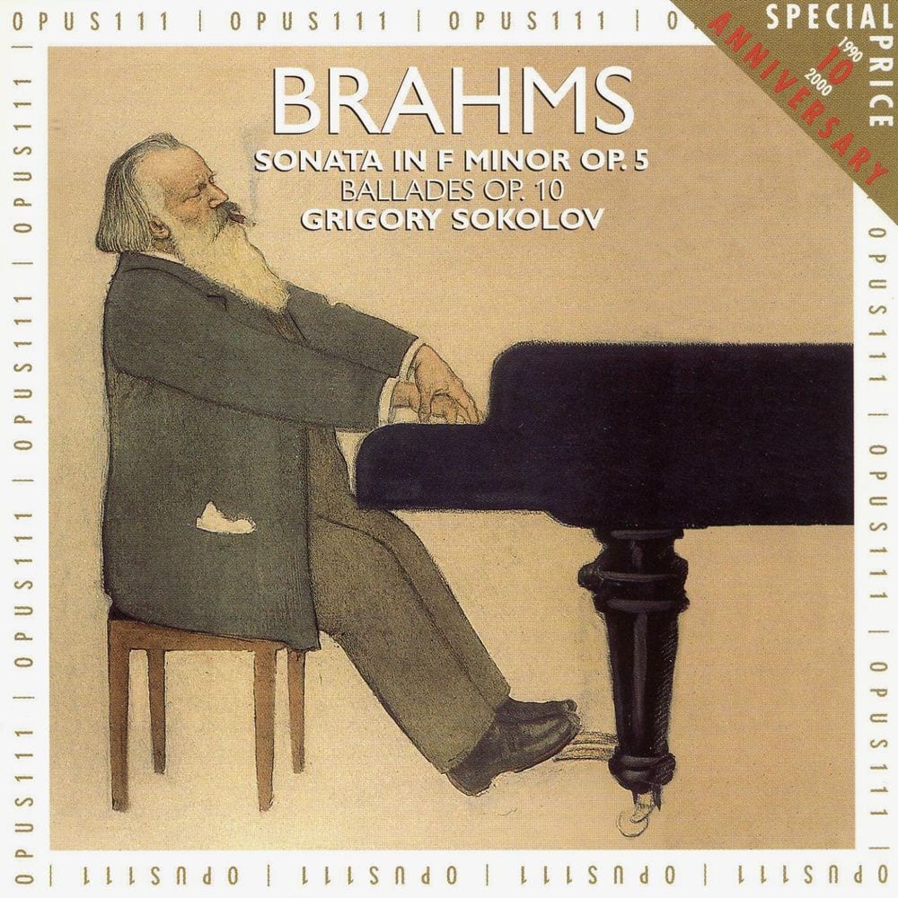 Brahms: Piano Sonata No. 3, Op. 5 & Ballades Op. 10 cover