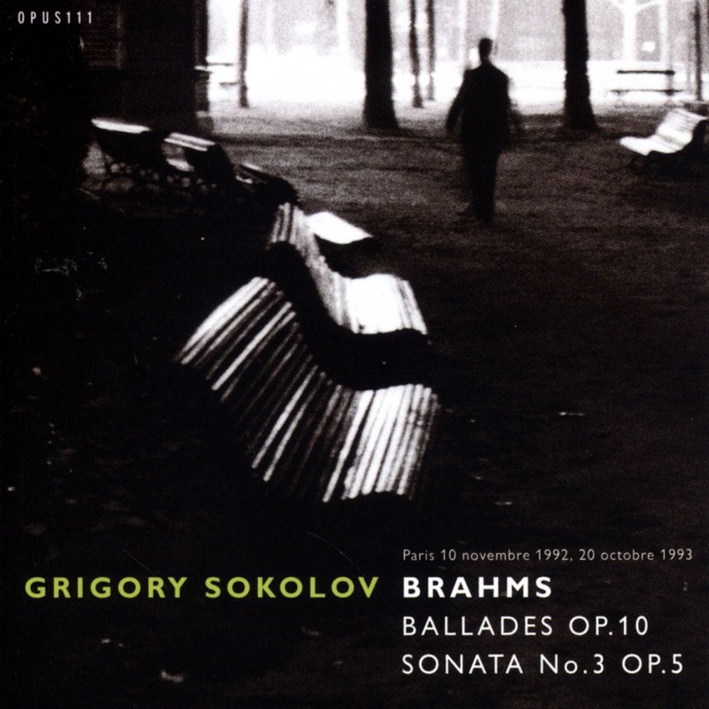Brahms: 4 Ballads, Op. 10 - Sonata No. 3, Op. 5 cover