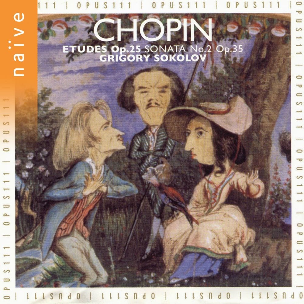 Chopin: Etudes, Op. 25 & Piano Sonata No. 2, Op. 35 cover