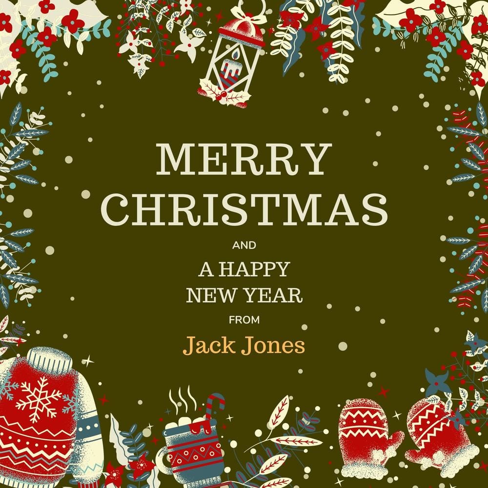 Merry Christmas and A Happy New Year from Jack Jones cover