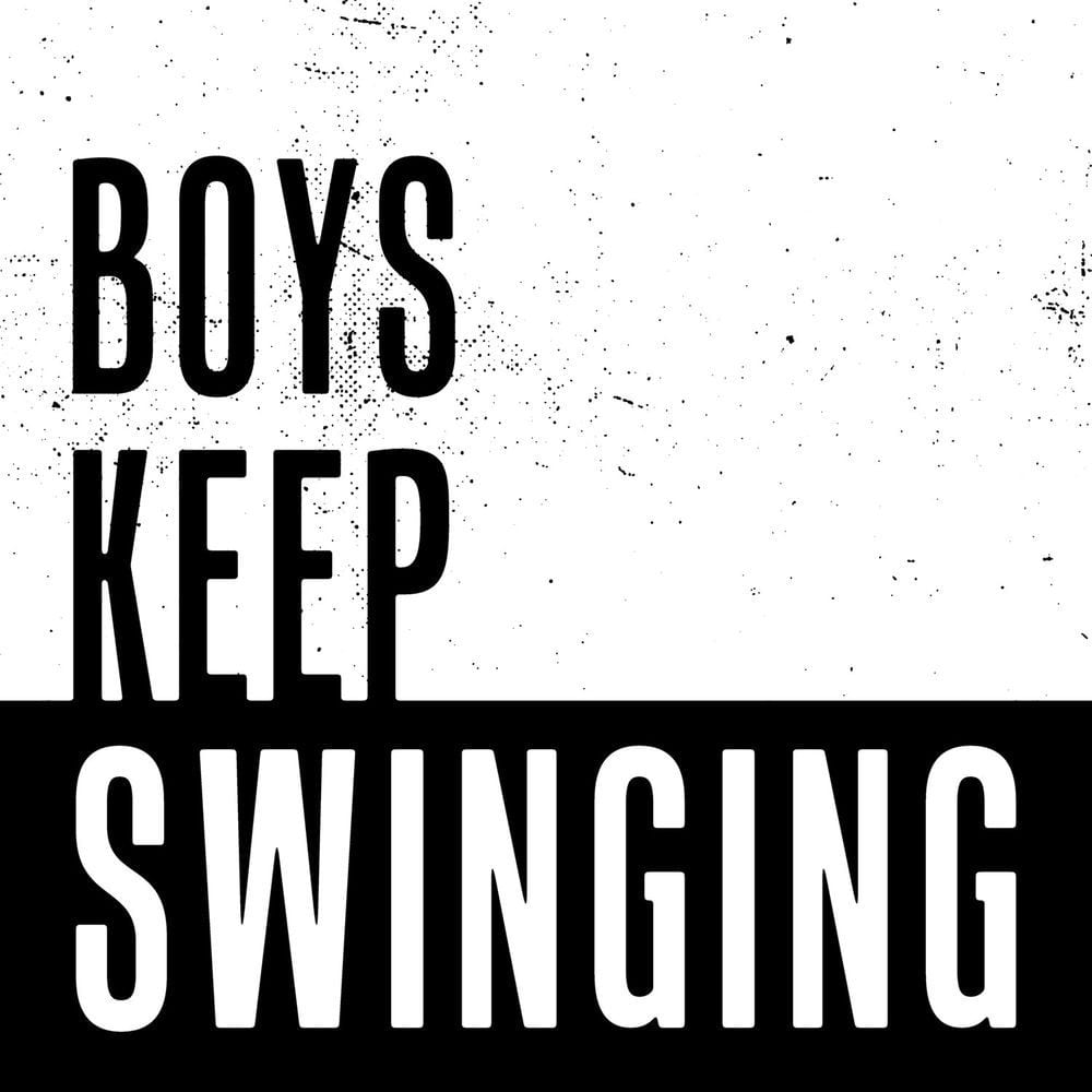 Boys Keep Swinging cover