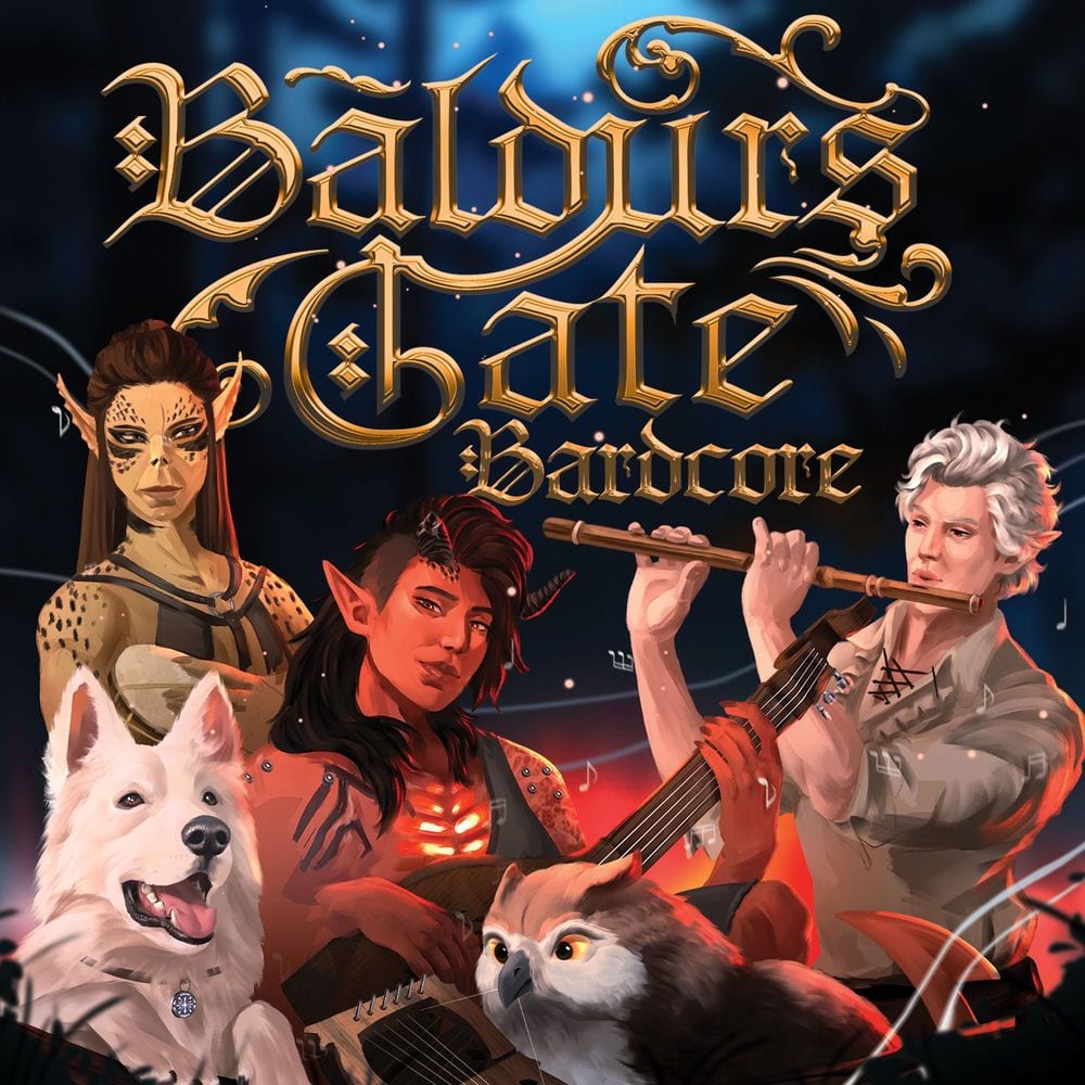 Baldur's Gate Bardcore cover