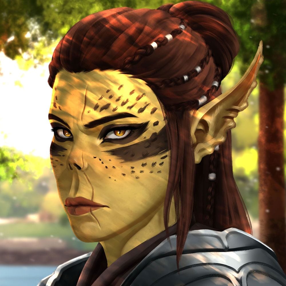Queen Of Dragon Riders (Inspired By Baldur's Gate 3) cover