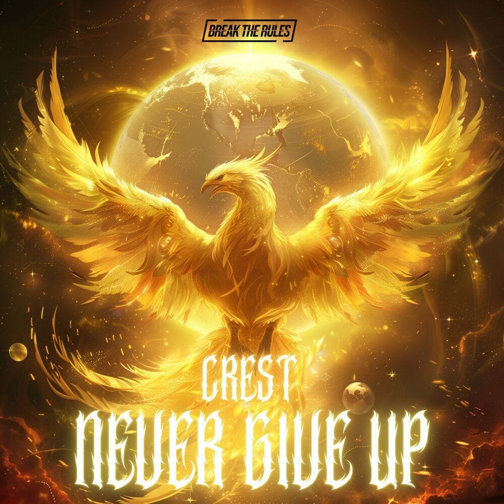 Never Give Up cover