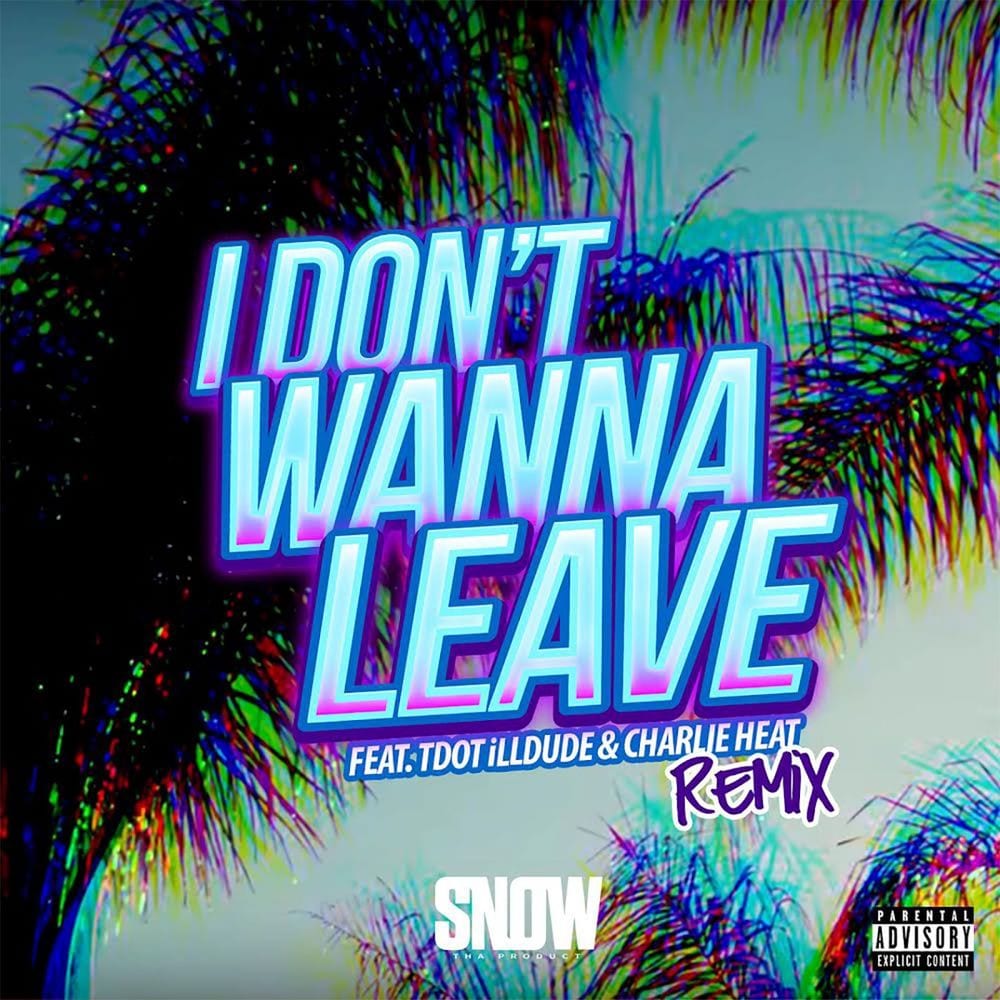 I Don't Wanna Leave (feat. Tdot illdude & Charlie Heat) (Remix) cover