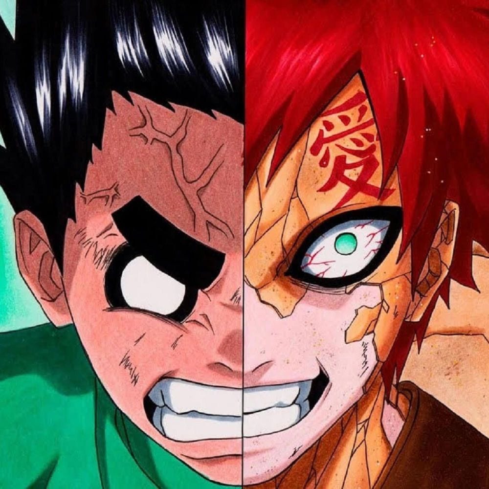 Rock lee vs Gaara cover