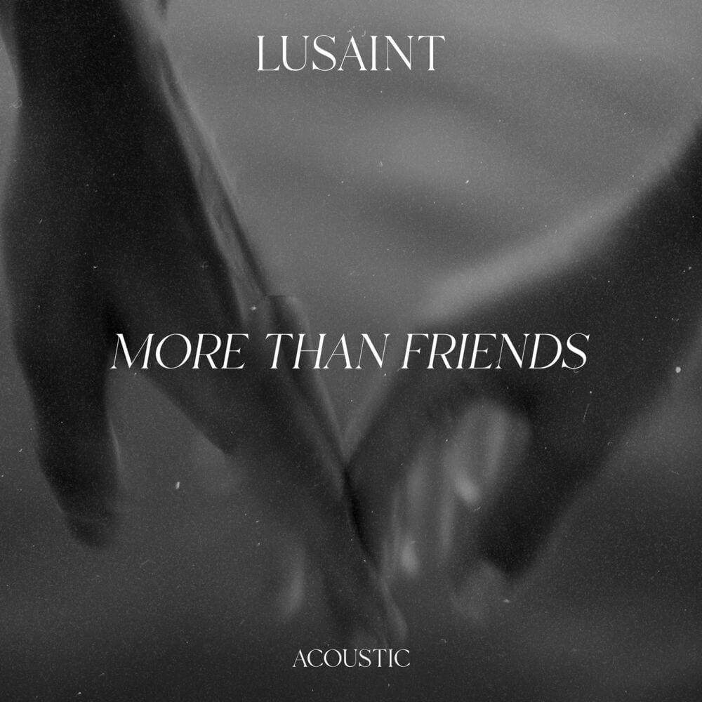 More Than Friends (Acoustic) cover