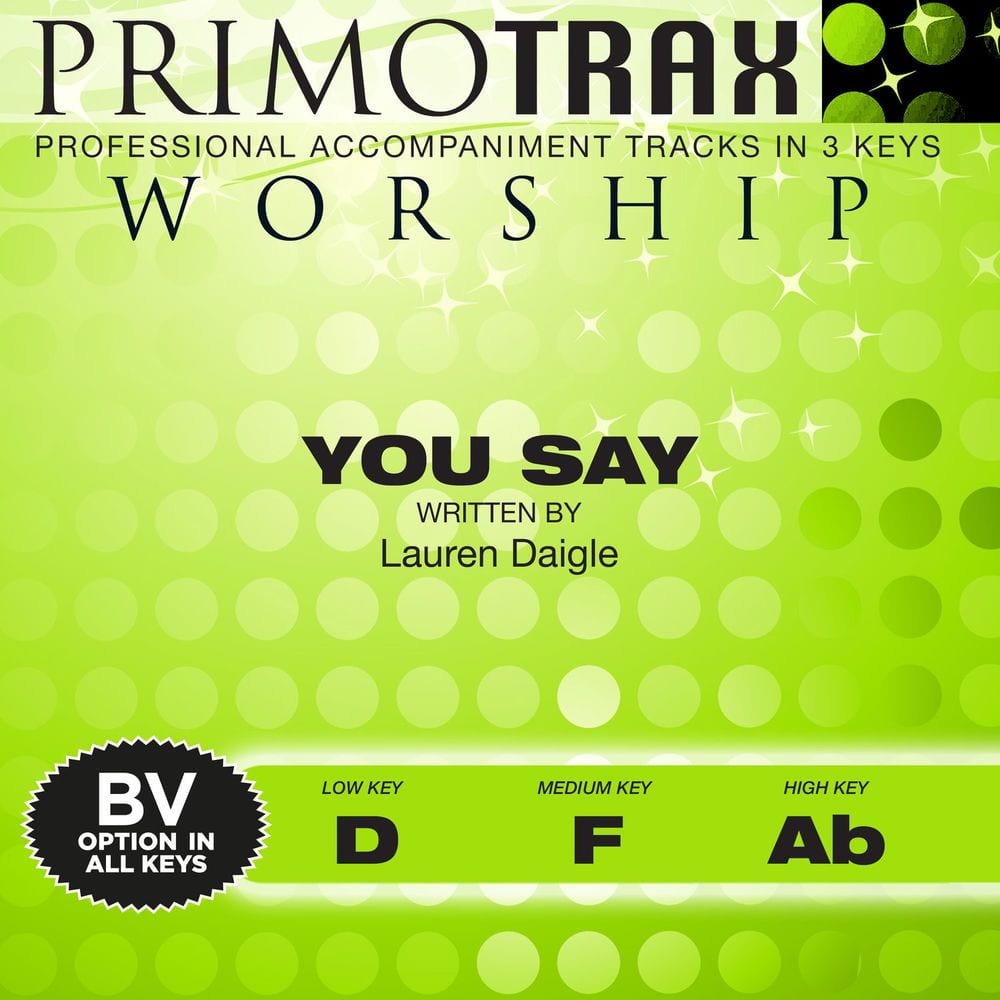 You Say (Performance Tracks) - EP cover