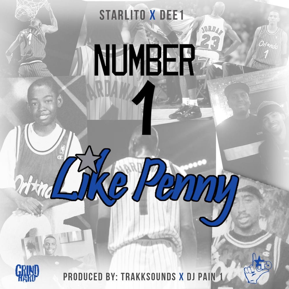 Number 1 / Like Penny (feat. Dee-1) - Single cover