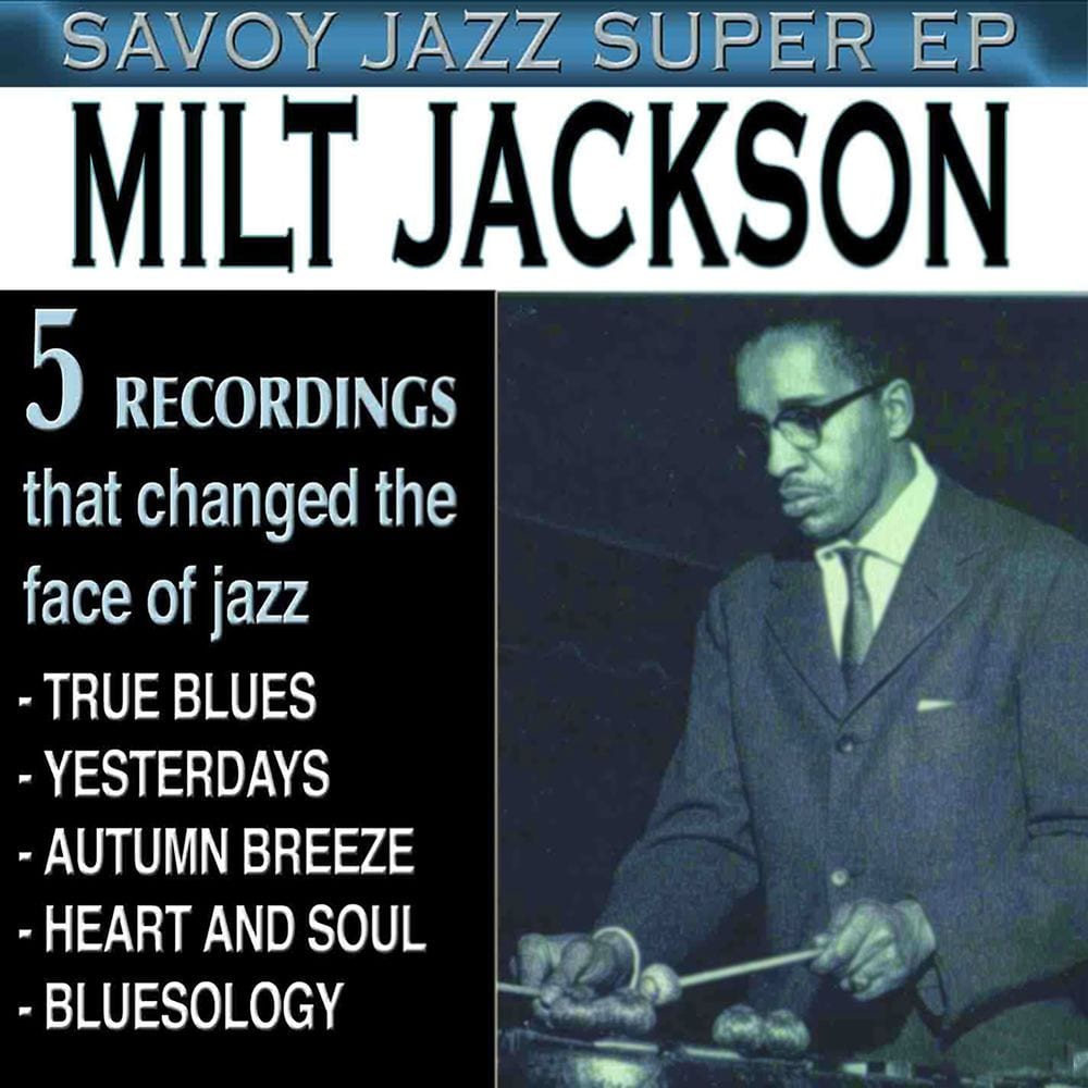 Savoy Jazz Super EP: Milt Jackson cover