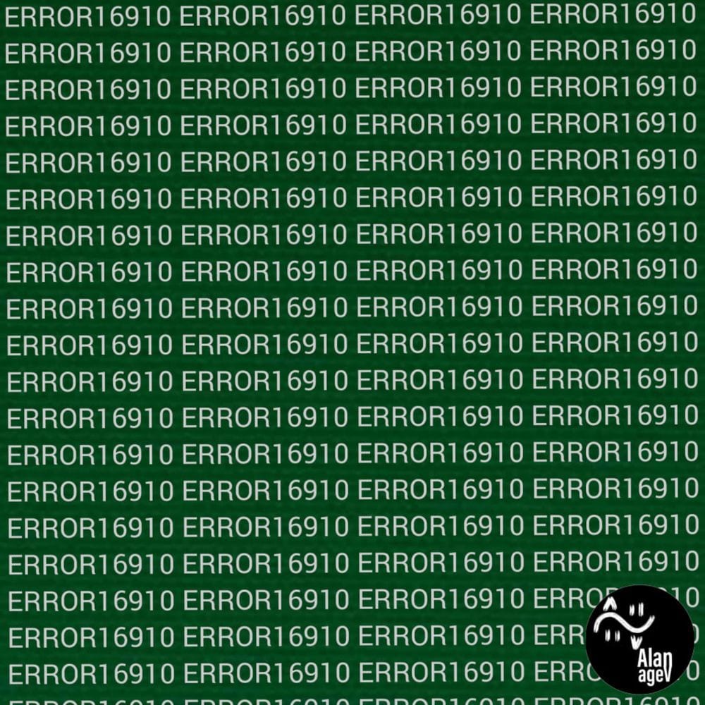 ERROR16910 (Instrumental Version) cover