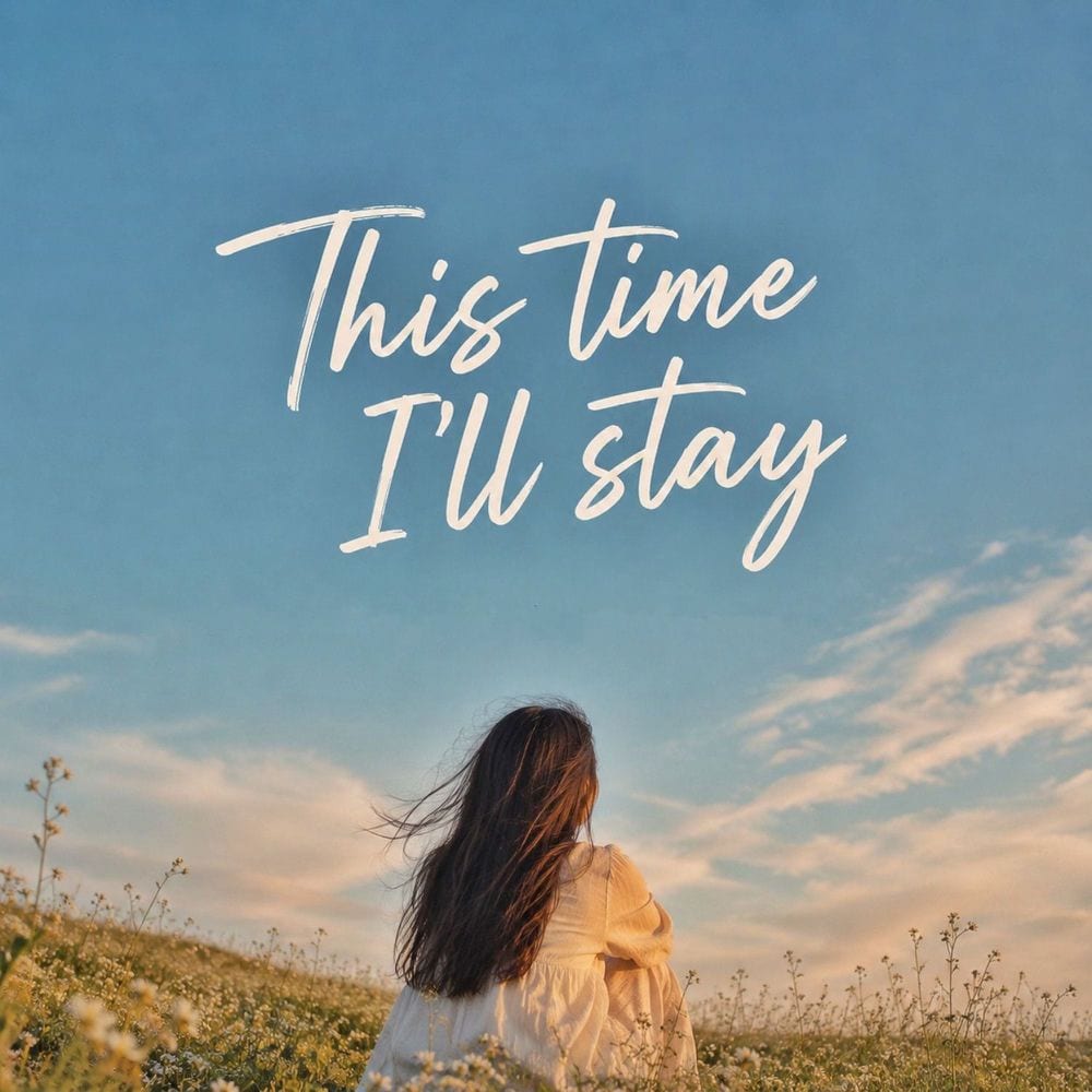This time I'll stay, cover