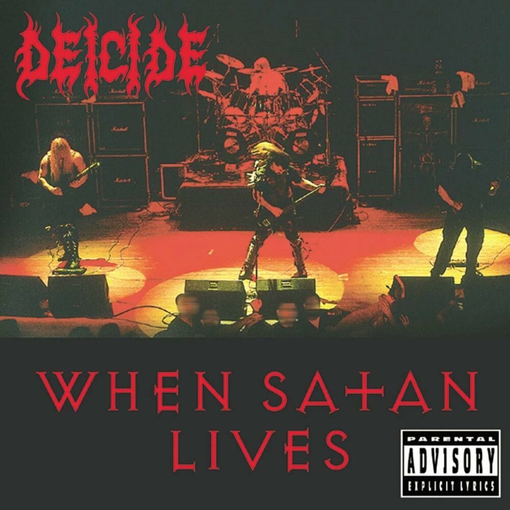 When Satan Lives (Live) cover