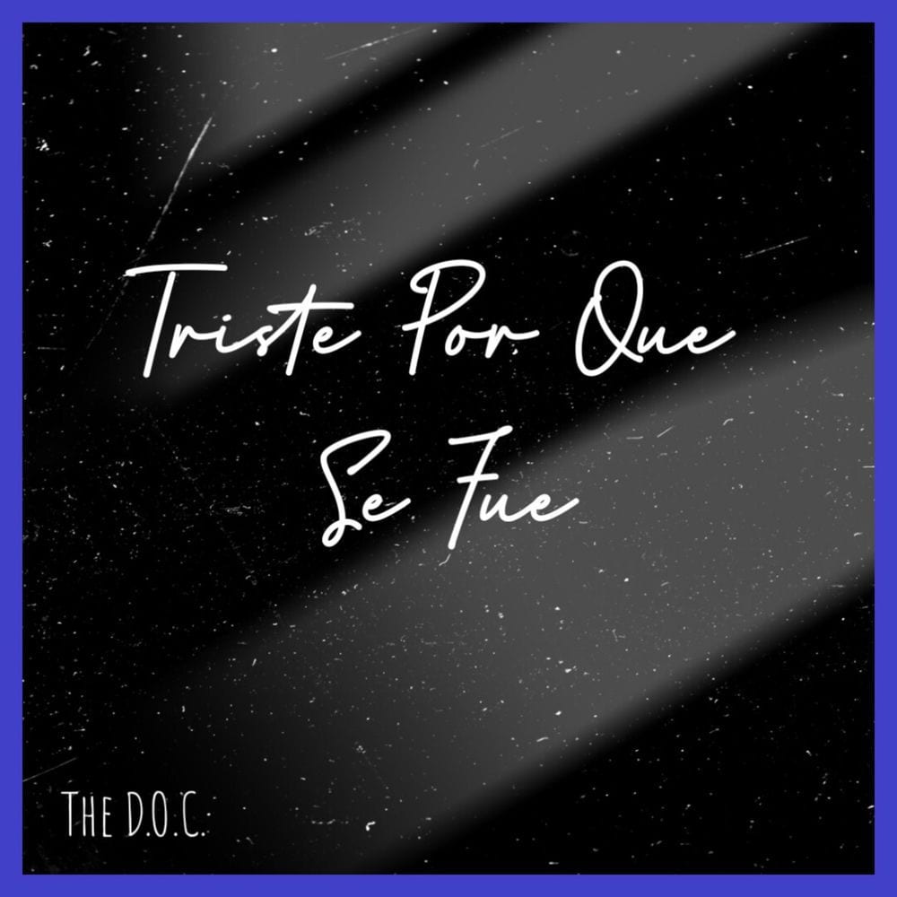 Triste por Que Se Fue cover