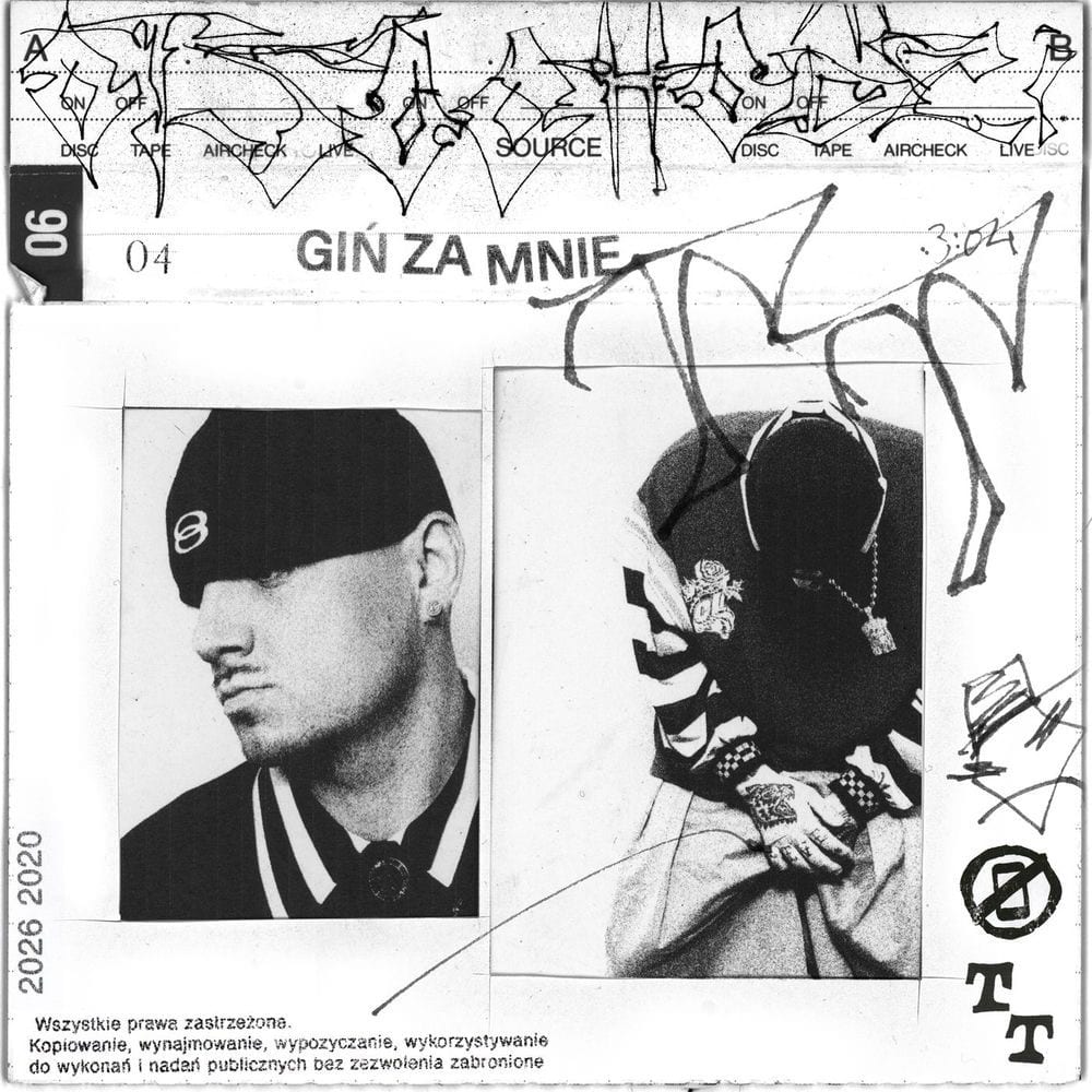 GIŃ ZA MNIE cover
