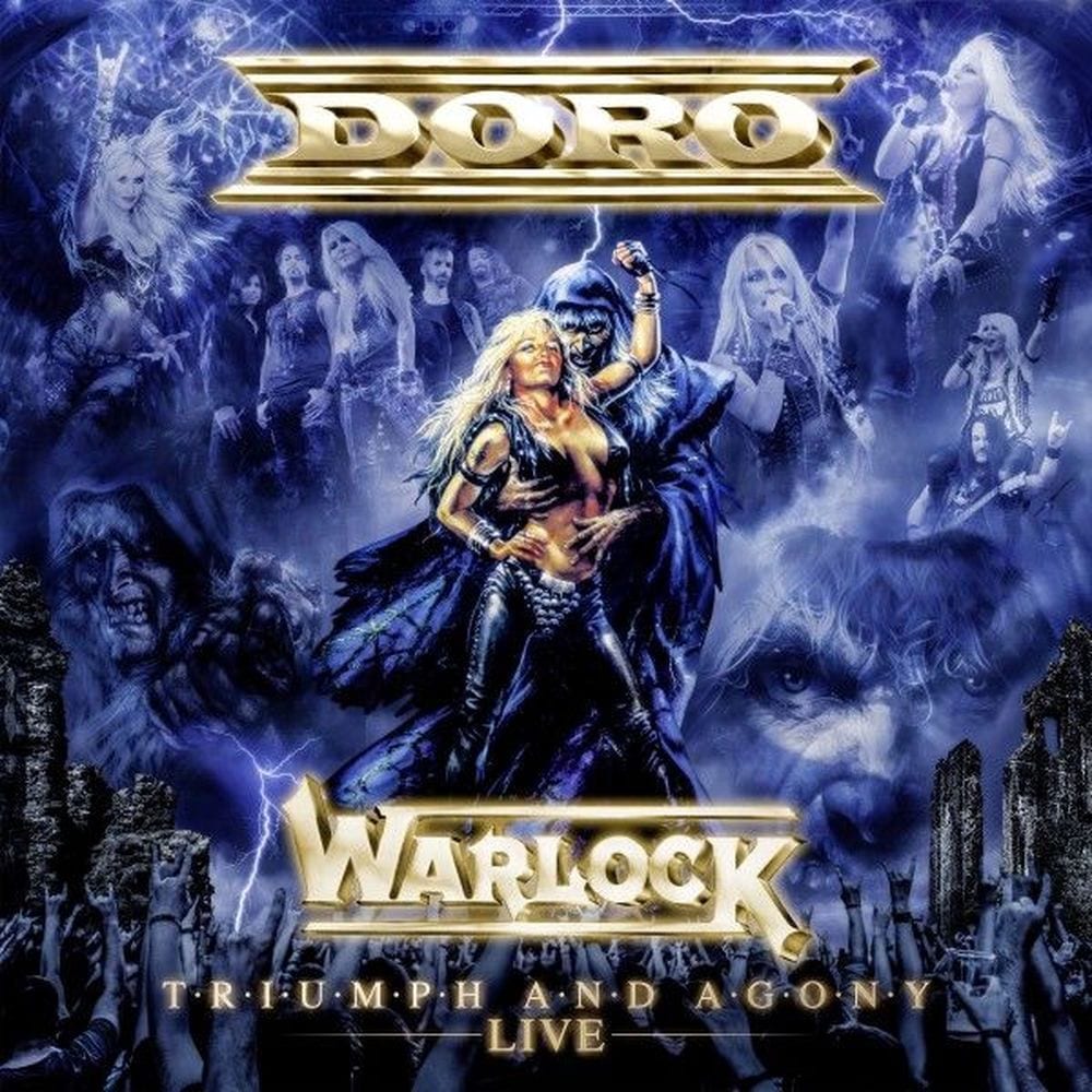 Warlock - Triumph and Agony Live cover