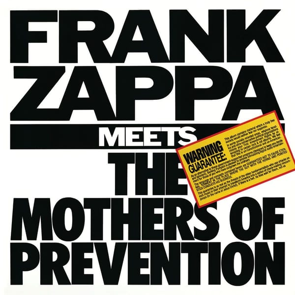 Frank Zappa Meets the Mothers of Prevention cover