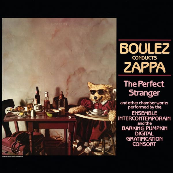 Boulez Conducts Zappa: The Perfect Stranger cover