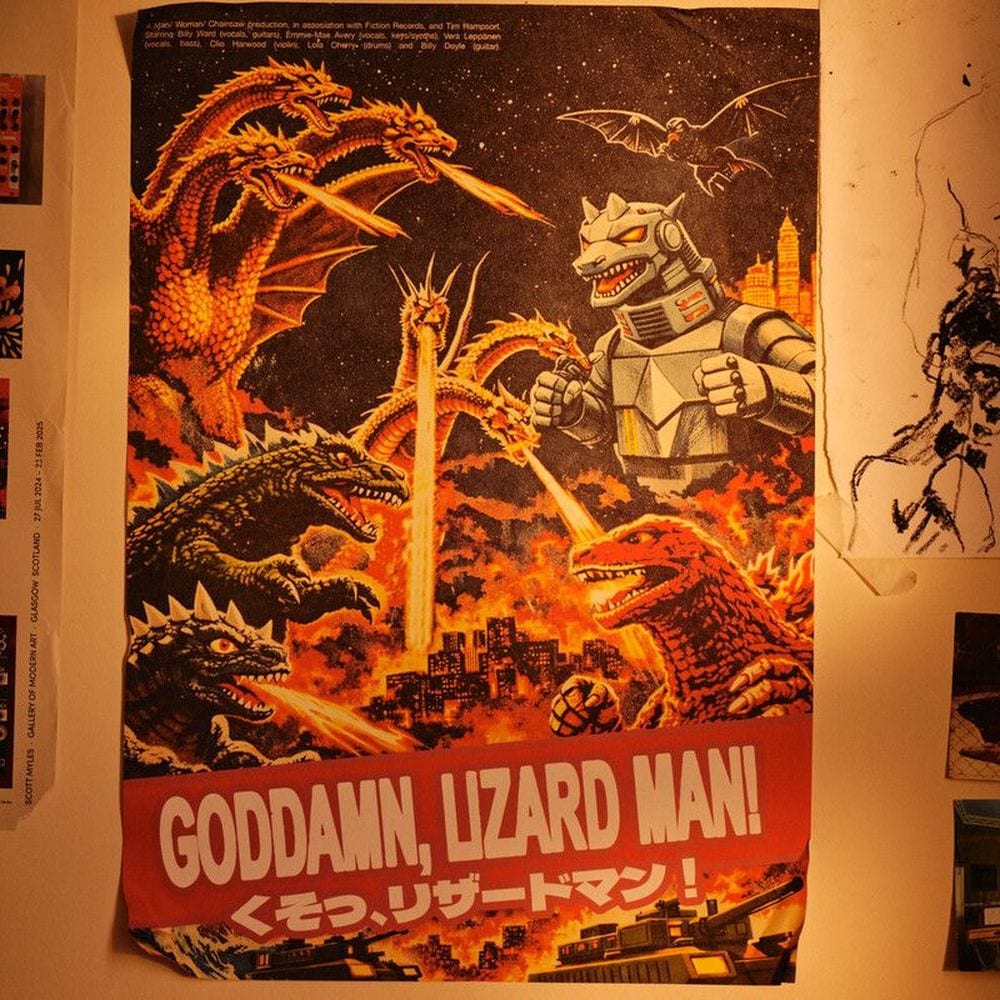 Goddamn, Lizard Man! cover