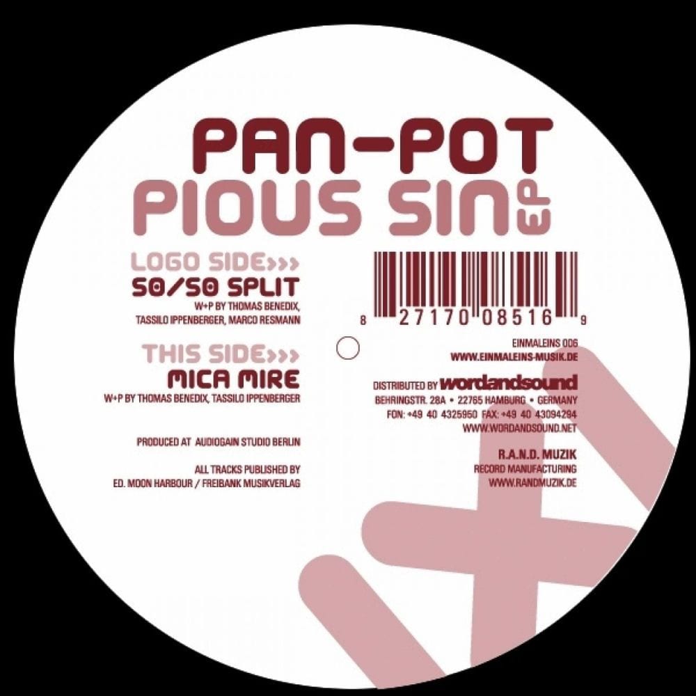 Pious Sin Ep cover