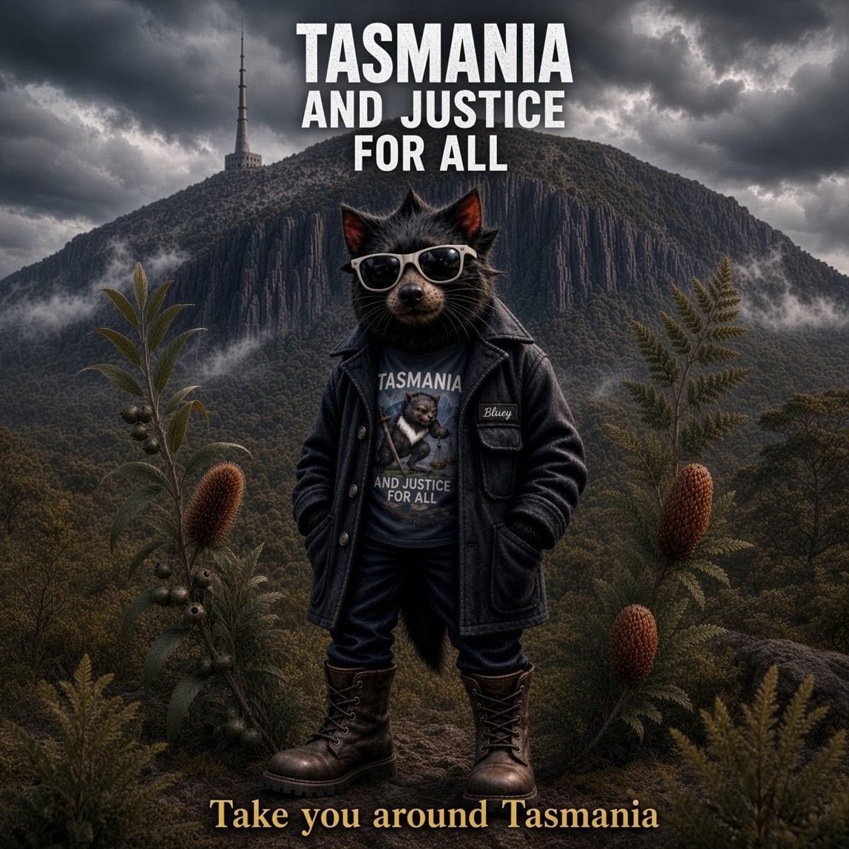 Take you around Tasmania cover