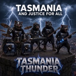 Tasmania Thunder album cover