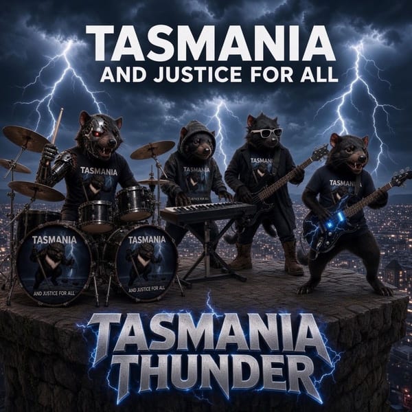 Tasmania Thunder album cover