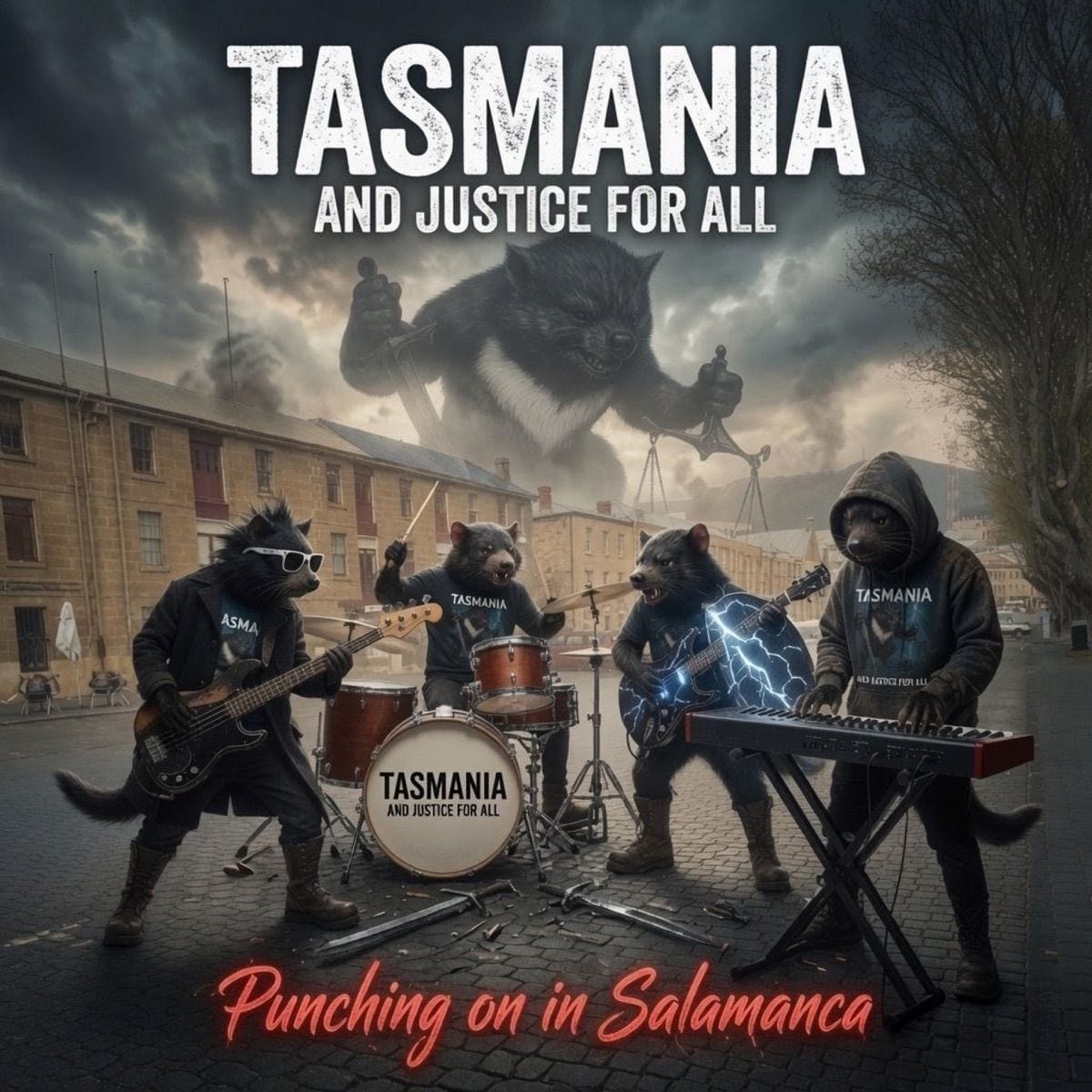 Punching on in Salamanca cover