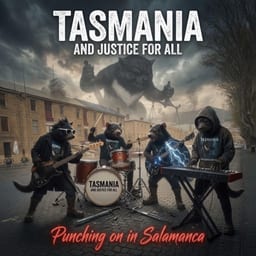 Punching on in Salamanca album cover
