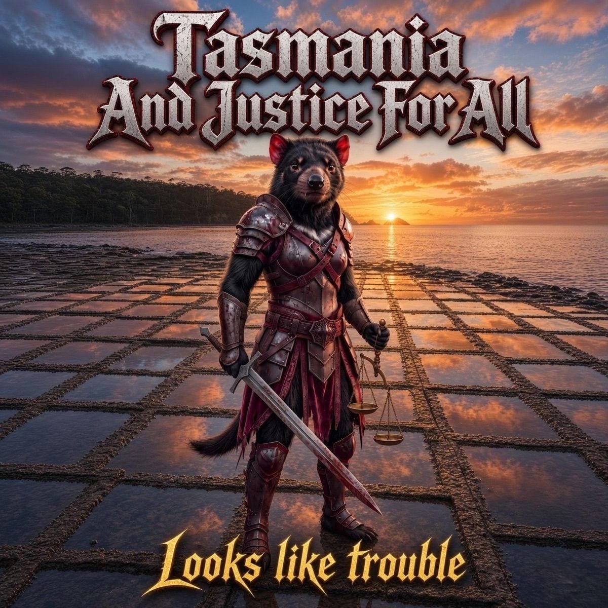 Looks like trouble cover
