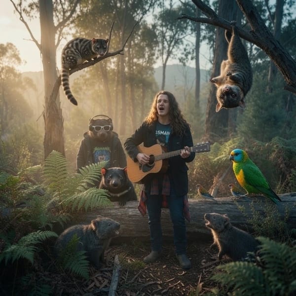Tasmanian Morning Choir album cover