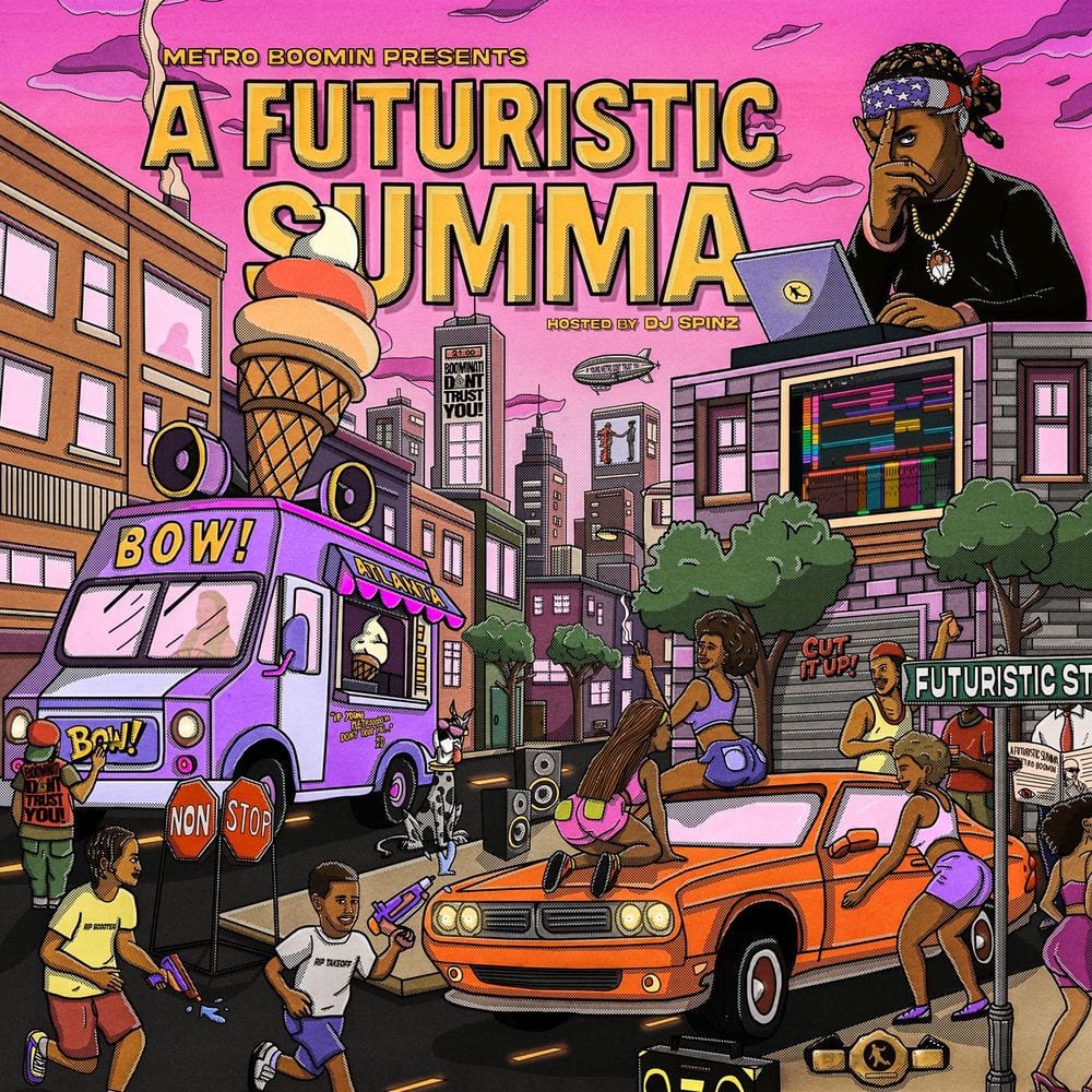 Metro Boomin Presents: A Futuristic Summa (Hosted by DJ Spinz) cover