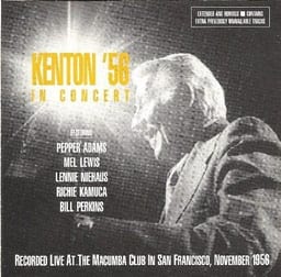 Kenton '56 In Concert album cover