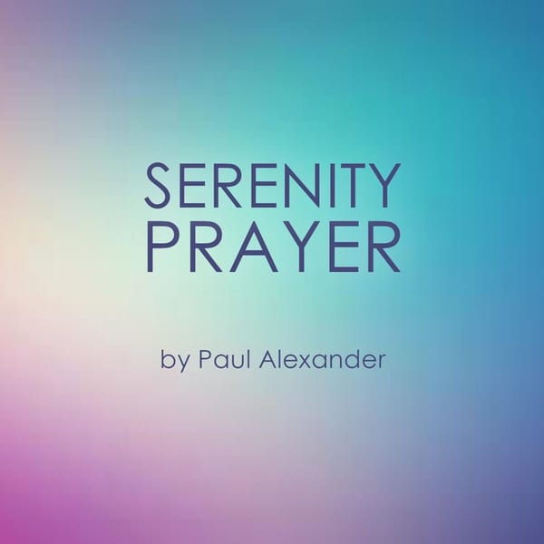 The Serenity Prayer album cover