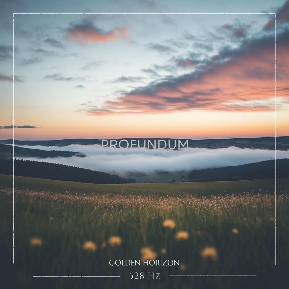 528 Hz Golden Horizon cover
