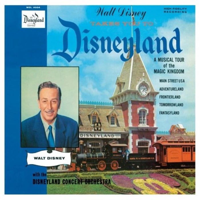 Walt Disney Takes You to Disneyland cover