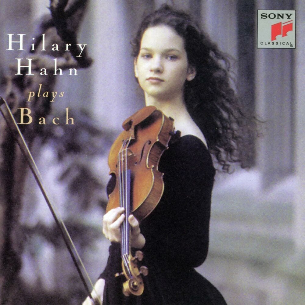 Hilary Hahn Plays Bach cover