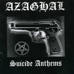 Suicide Anthems / Dark Blasphemous Moon album cover