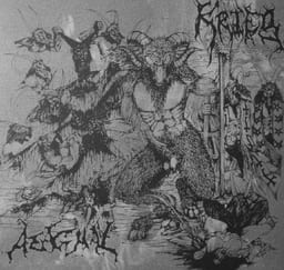 Krieg / Azaghal album cover