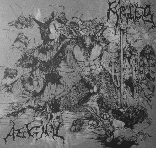 Krieg / Azaghal album cover